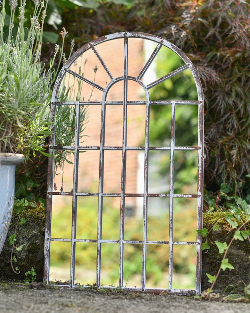 Rustic Arched Wall Mirror