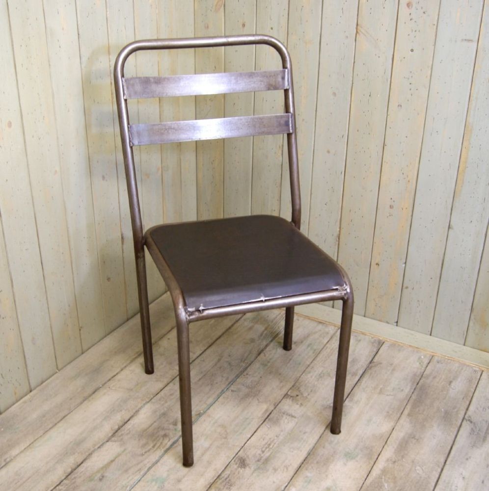 Rustic Vintage Iron Chair
