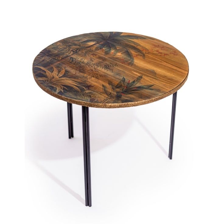 Small Rustic 'Jungle Canopy' Coffee Table