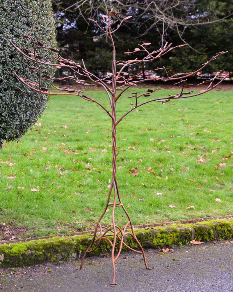 Rustic Memory Tree Garden Sculpture - 170cm