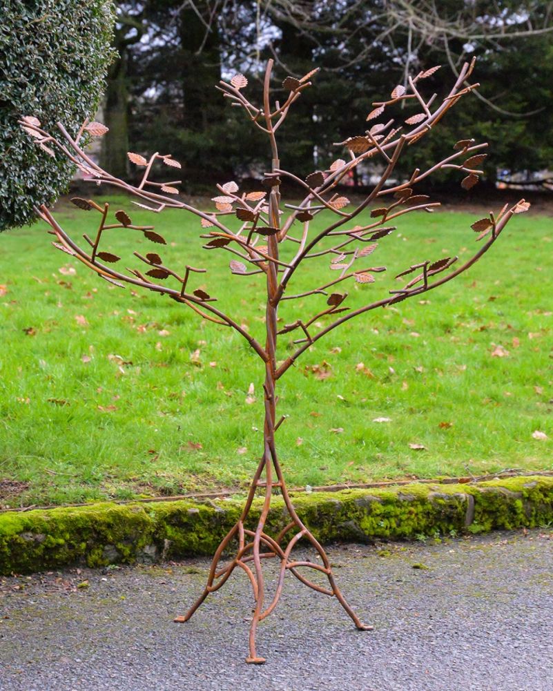 Ornate Rustic Tree Display Stand - 130cm In SITU