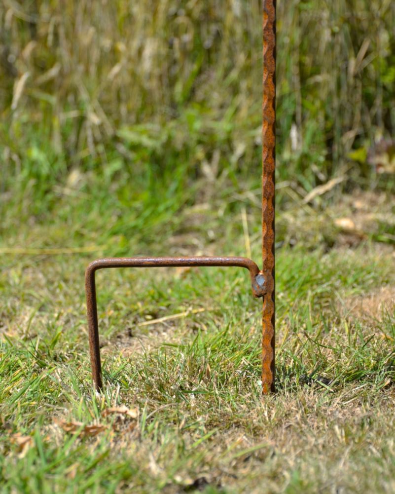 Rustic Tractor Garden Wind Spinner Spike