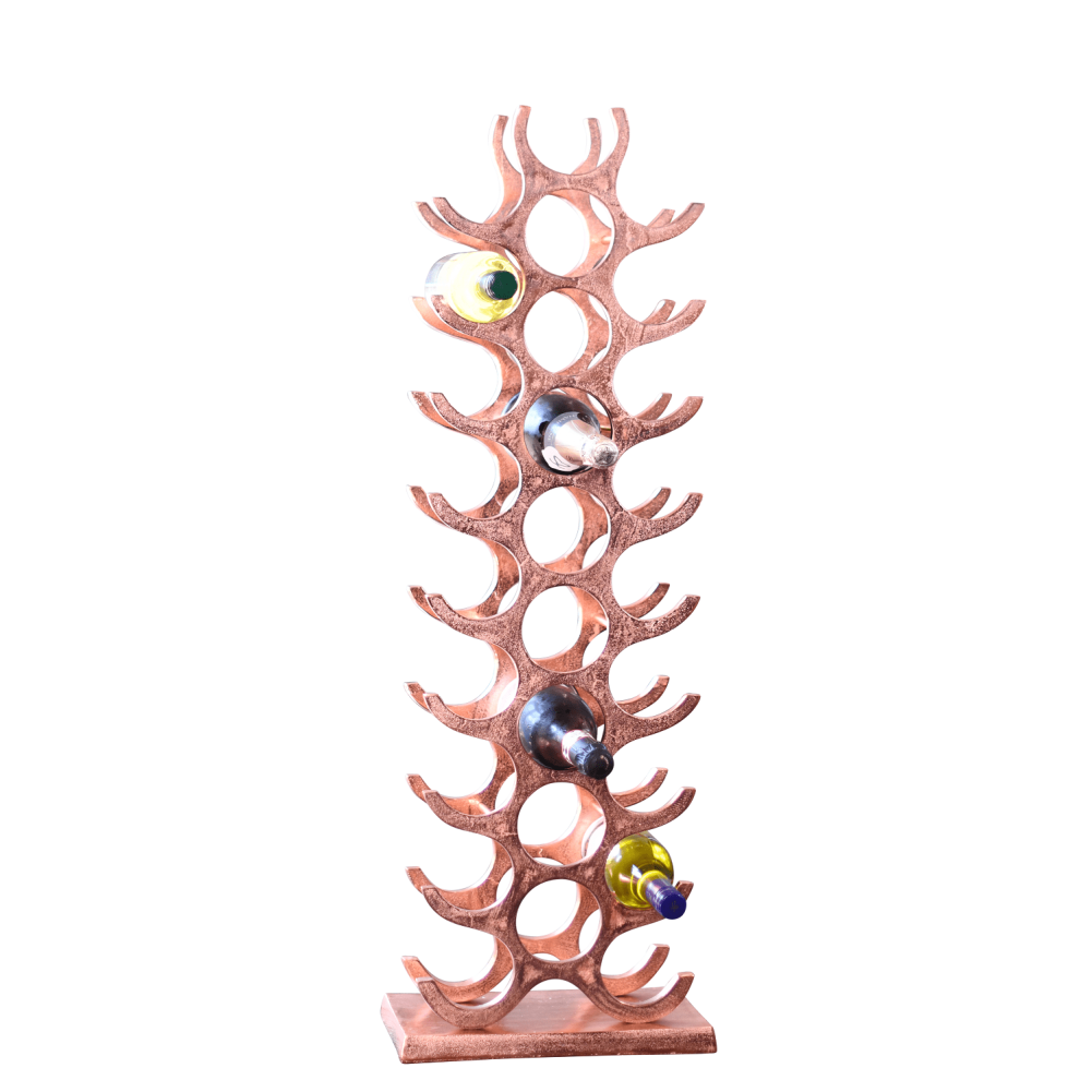 Copper 'Napa Valley' 27 Bottle Wine Rack 