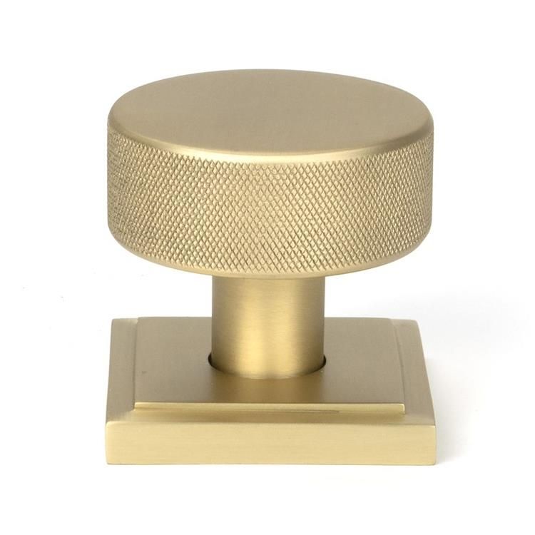 Satin Brass Square Mortice Rim Door Knob