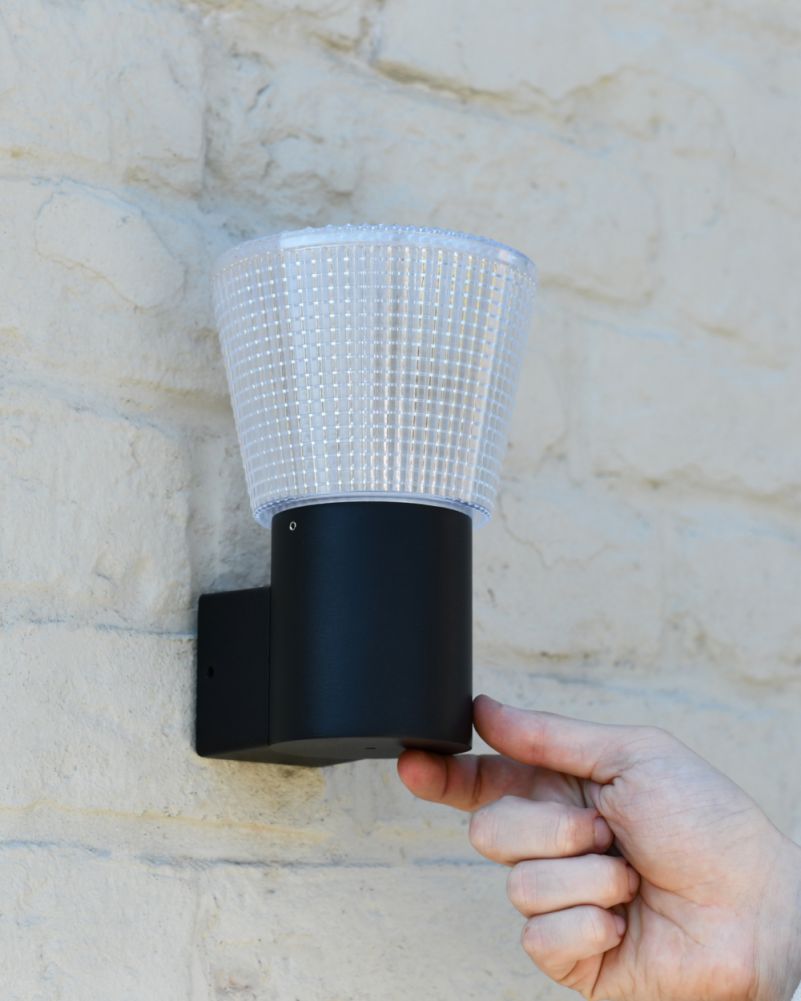 Scale Of The Becker Garden Wall Light 