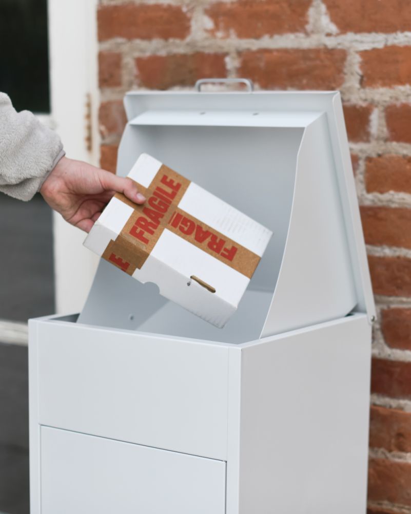 Scale Of The Parcel Box Opening 