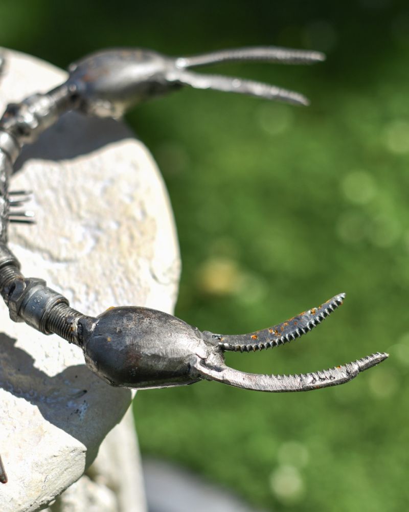 Scorpion Sculpture With Large Pincers