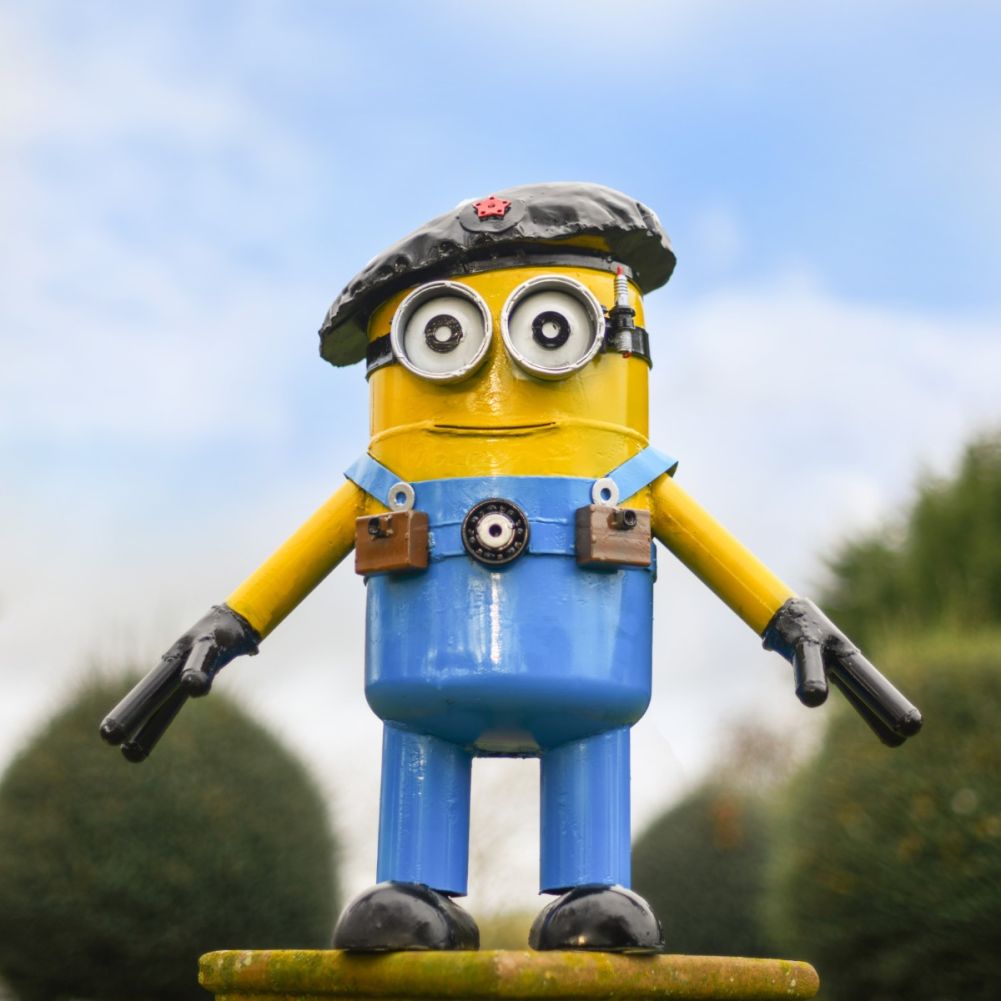 Scrap Metal Revolutionist Mini Monster In Situ