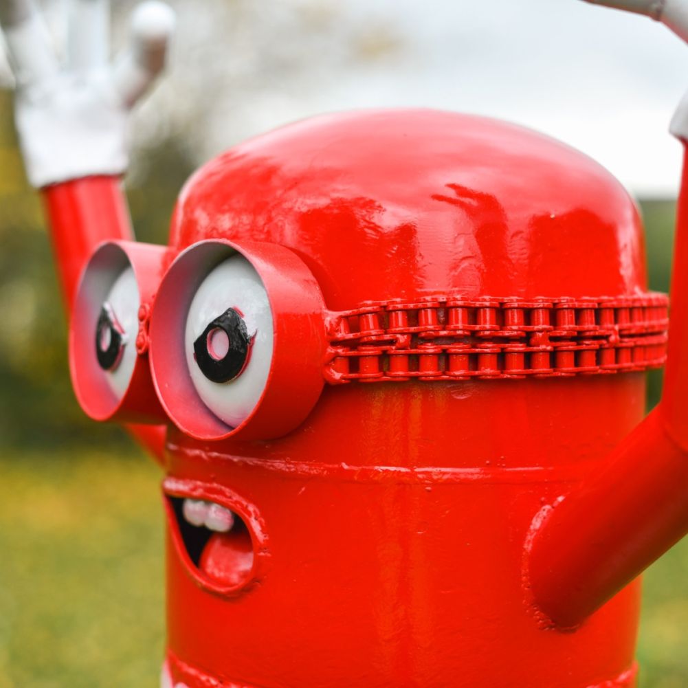 Close Up Of Scrap Metal Sweet Treat Mini Monster Goggles