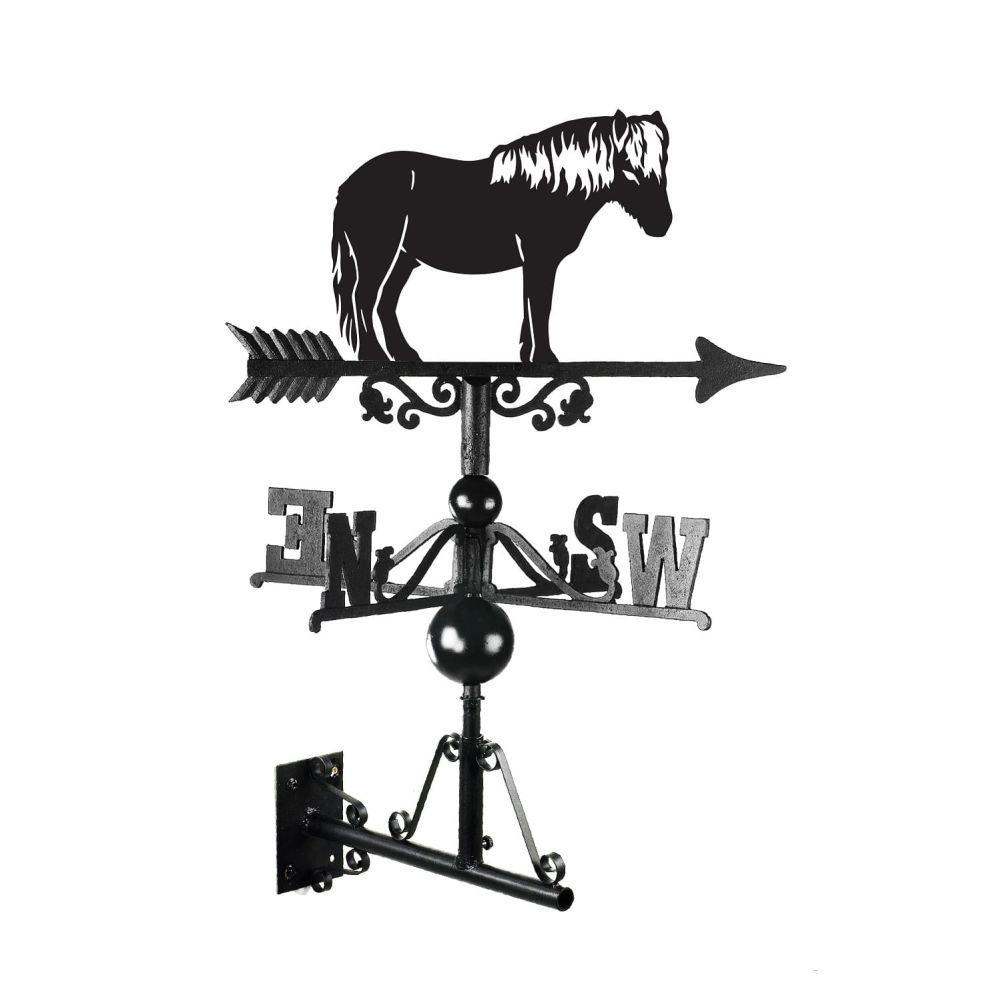 Shetland Pony Weathervane in will