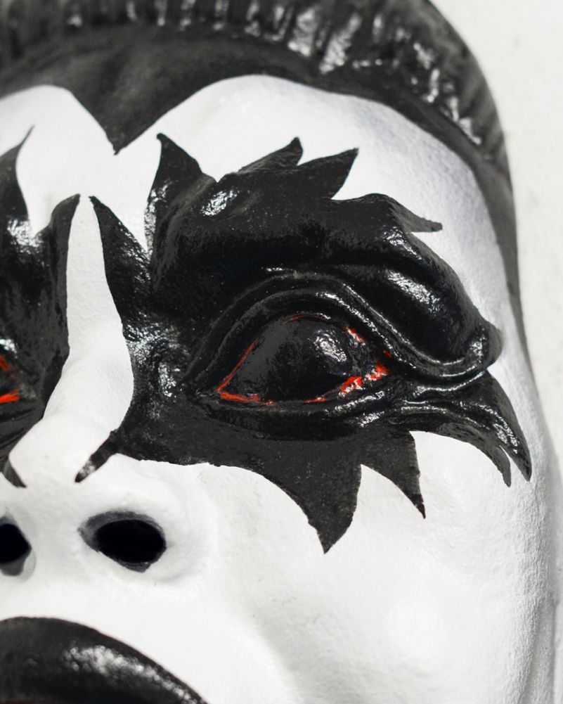 Close Up Of The 'Showtime' Modern Face Wall Art