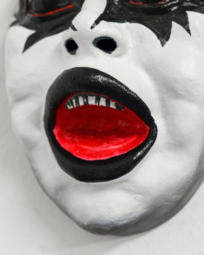 'Showtime' Modern Face Wall Art Mouth