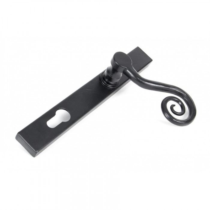 Slim Monkey tail Espagnolette Lock Set Right Hand