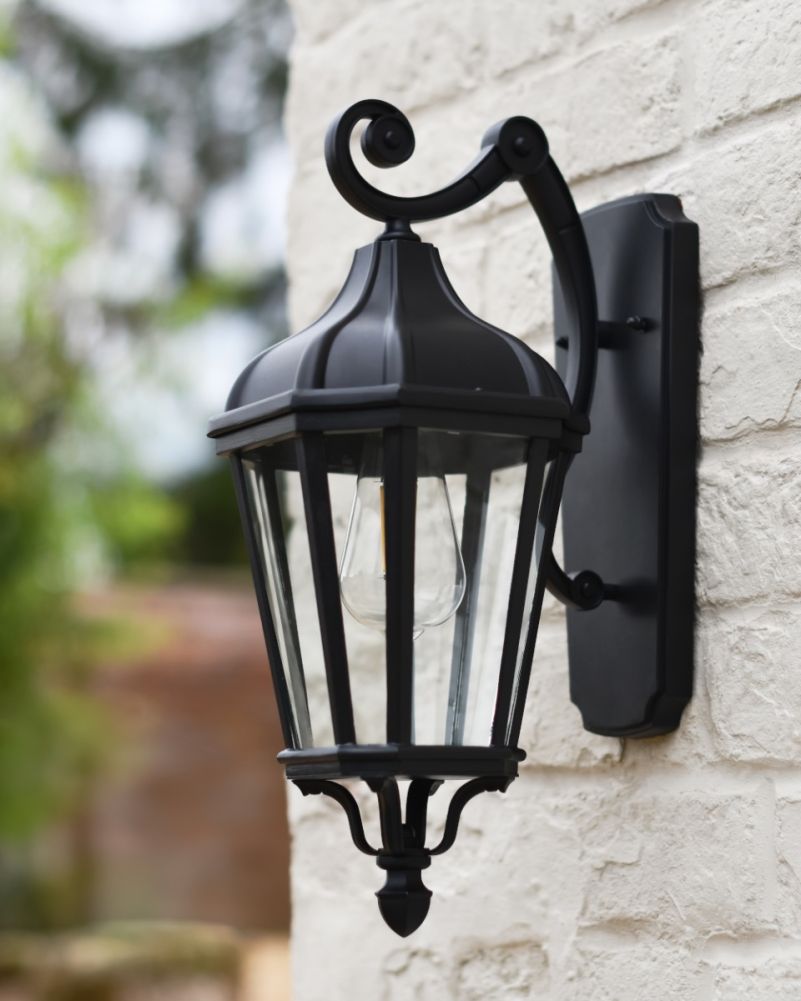 Small Ornate Victorian Wall Mounted Lantern