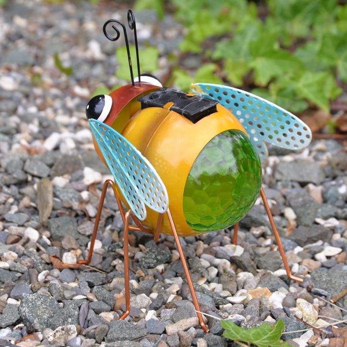 Solar Powered Bumblebee Garden Light