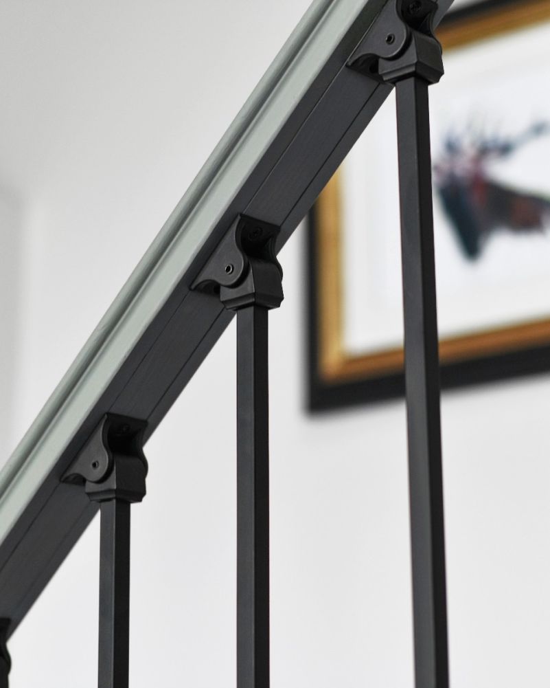 Stair Spindle With Top Bracket