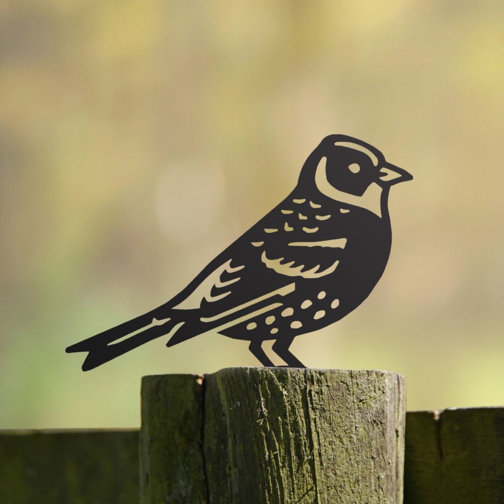 Steel Brambling Fence Topper In Black In Situ