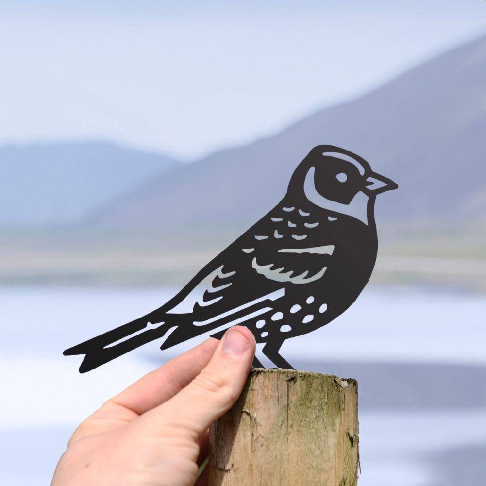 Scale Shot Of Steel Brambling Fence Topper In Black