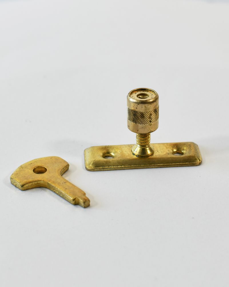 Steel Electroplated Casement Stay Locking Pin Details
