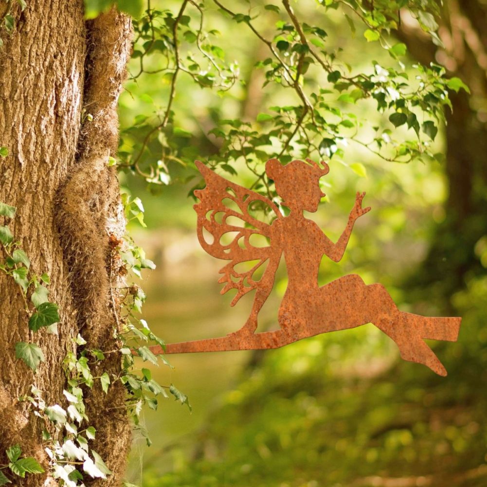 Steel Fairy Tree Spike In Rustic In Situ