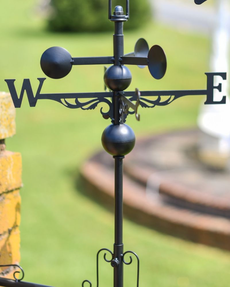 Steel Flying Goose Weathervane Finish