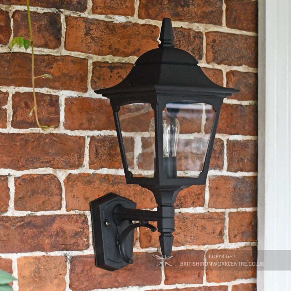 Stockbridge Large Black Wall Lantern