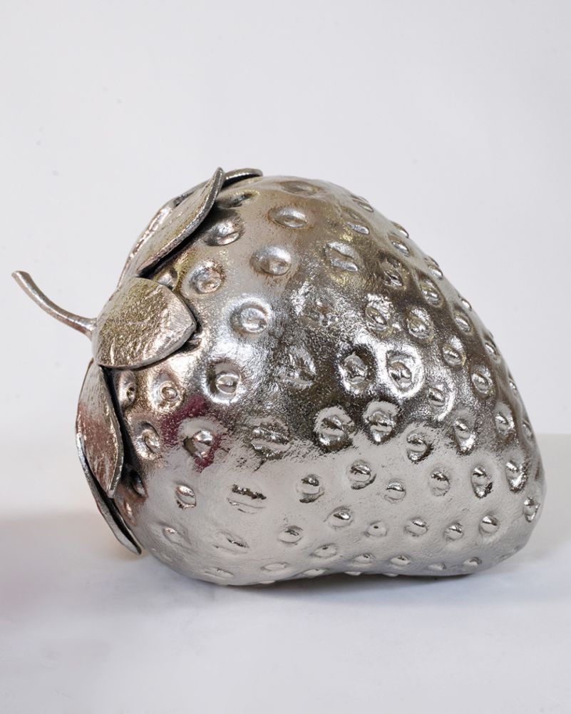 Nickel Sweet Harvest Strawberry Interior Ornament 