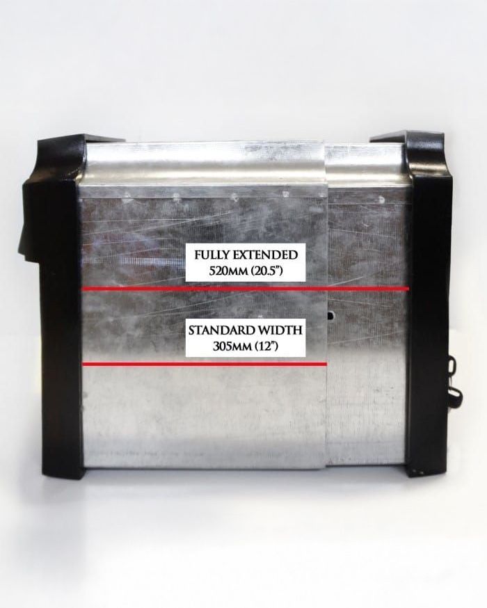 Telescopic Post Box - Side View