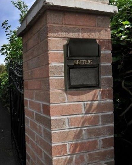 Telescopic Post Box in Brick Pillar 
