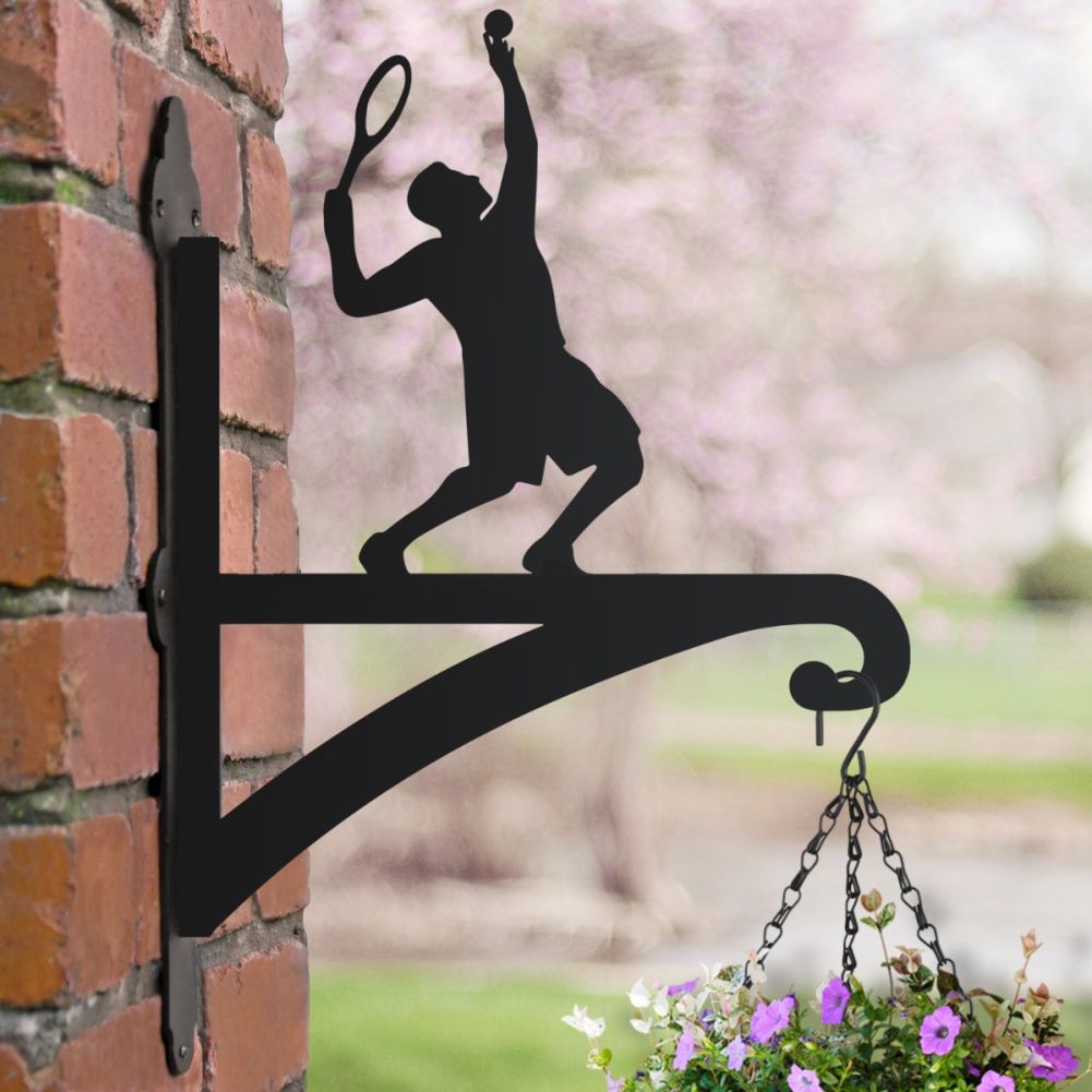 Tennis Hanging Basket Bracket In A Blossom Setting