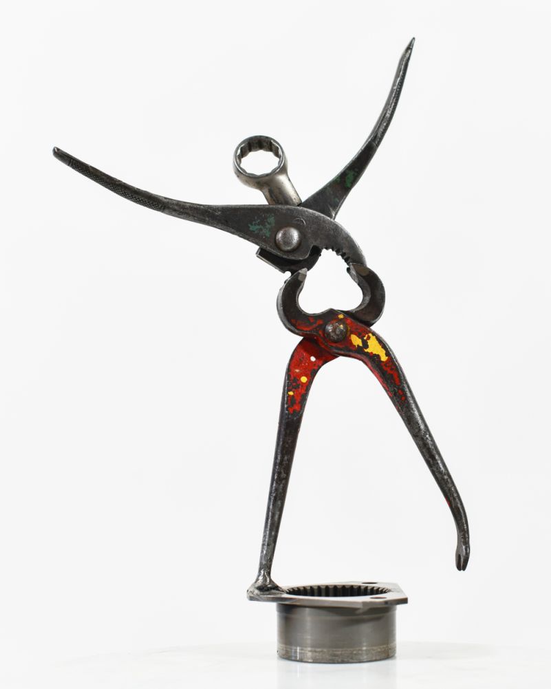 The 'Danseuse' Bespoke Metal Art Sculpture 