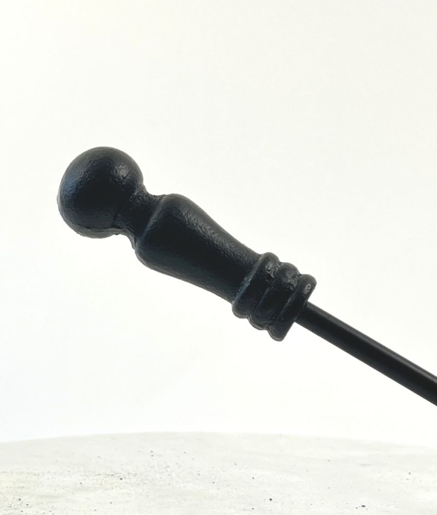 The Duchess Fireside Brush Handle Close Up