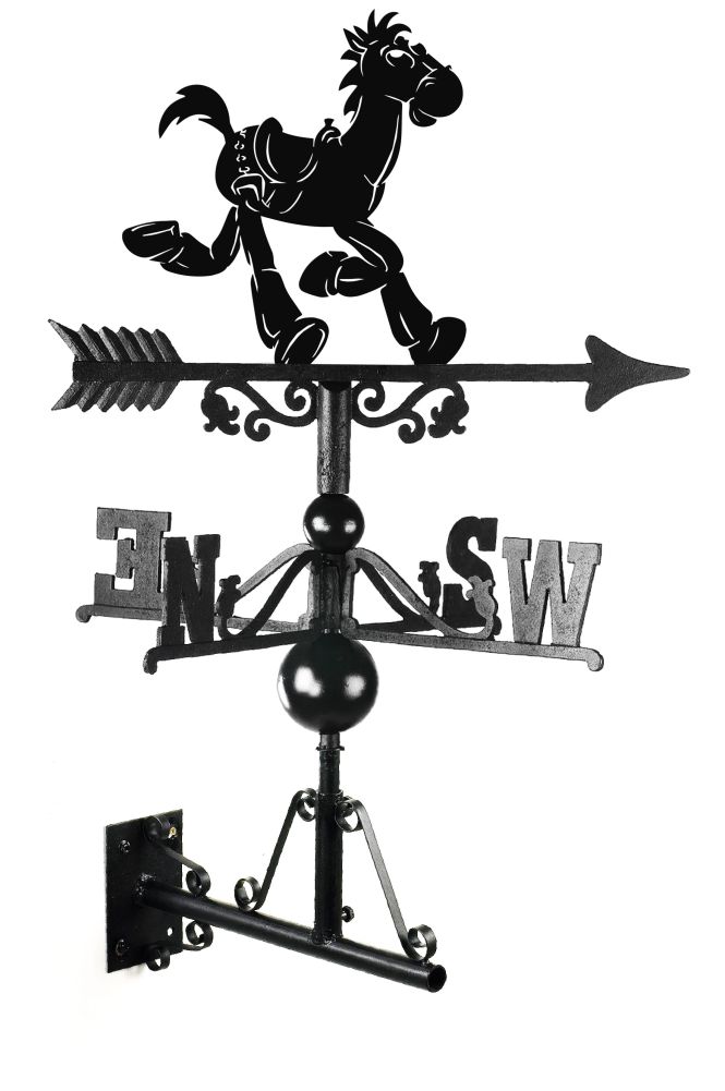 The Forge Bullseye Horse Weathervane
