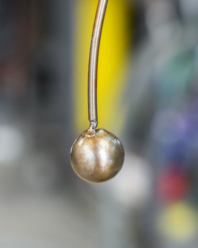 'The Laid Back' Balancing Scrap Metal Art Sculpture Details