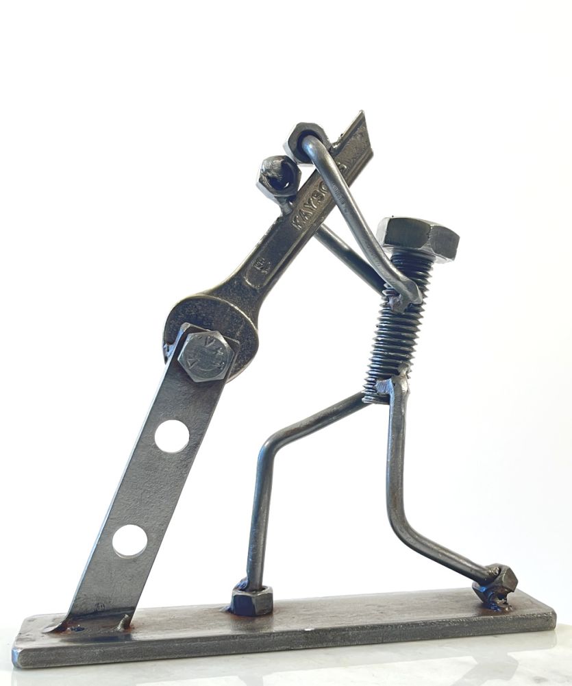 The Mechanic Scrap Metal Art