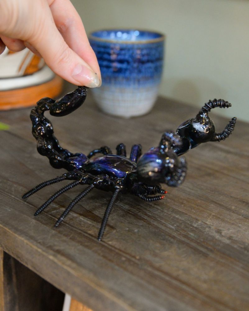 Scale Of 'Tsao' The Scorpion Scrap Metal Art Sculpture 