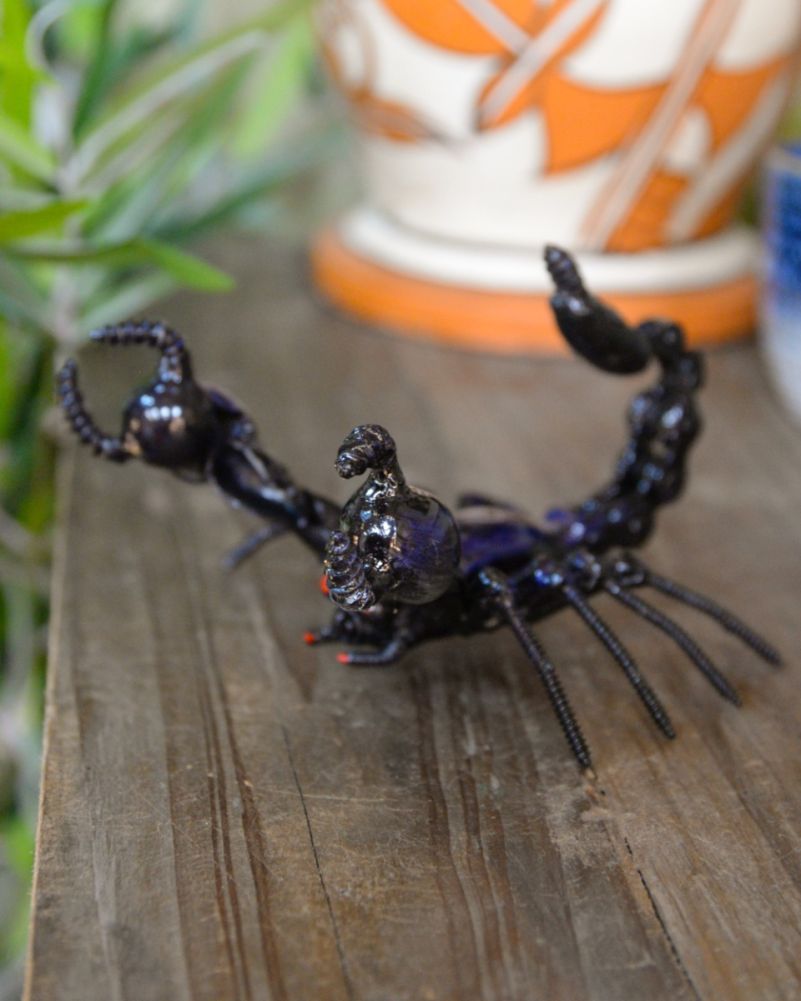 Scrap Metal Art Sculpture Scorpian