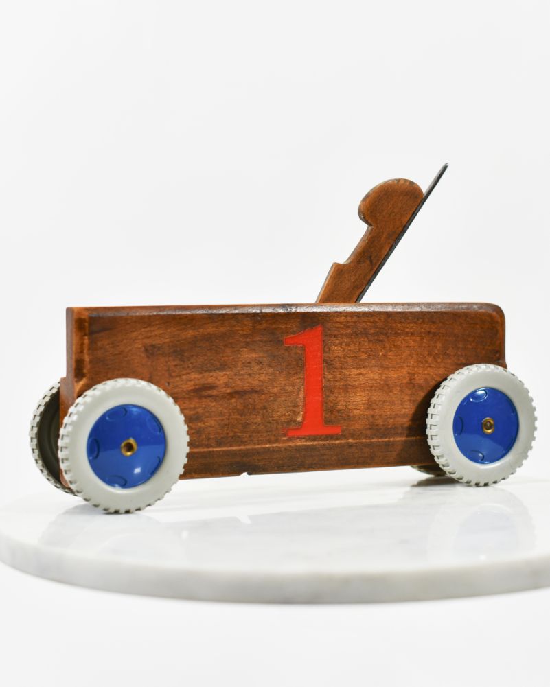 The 'Triomphateur' Vintage Wood Plane Race Car