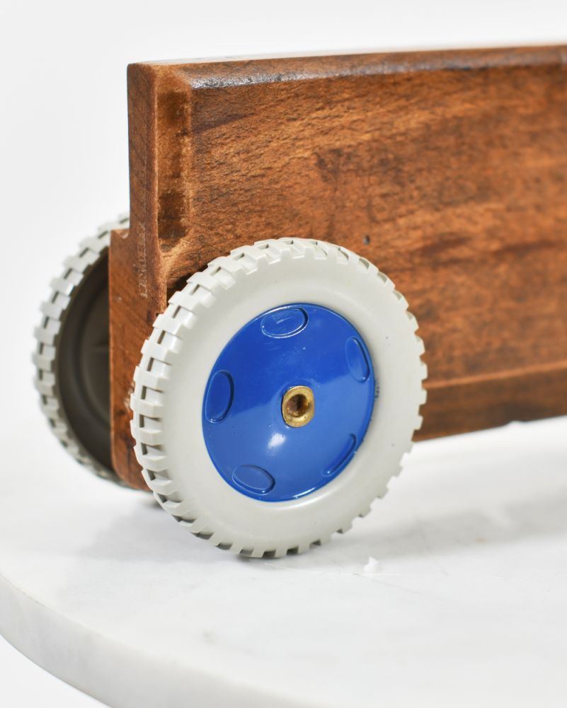 The 'Triomphateur' Vintage Wood Plane Race Car Wheel