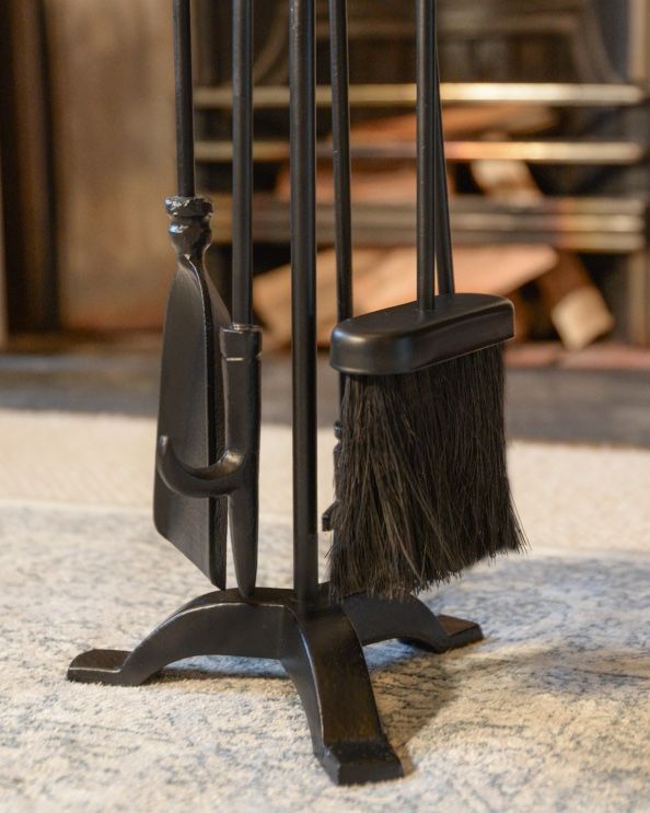 Close Up Of 'The Woodland' Fireside Companion Set