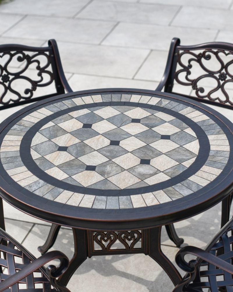Tiled Garden Tabletop Pattern