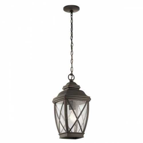 Traditional Bronze Cast Aluminium Hanging Chain Lantern