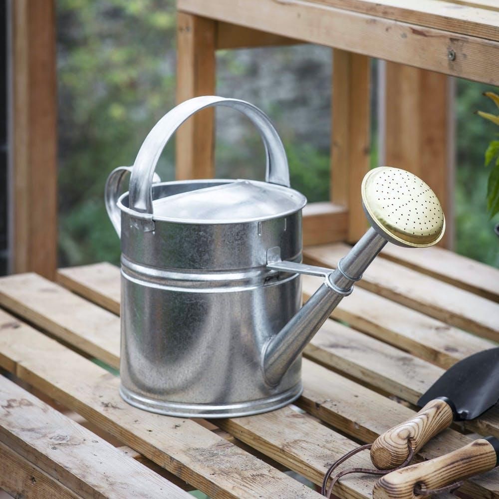 Traditional Galvanised 'Alnwick' Watering Can - 5L