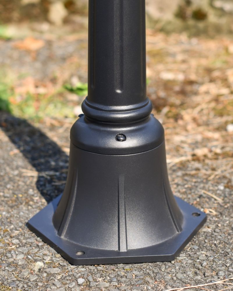 Traditional Hexagonal Pillar Light  Base