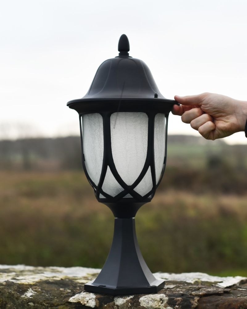 Traditional Ornate Victorian Pillar Lantern
