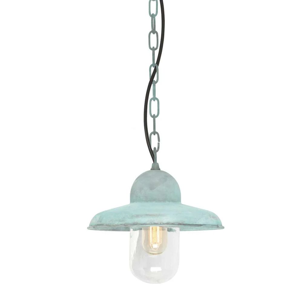 Traditional Verdigris 'Blodwell' Chain Lantern