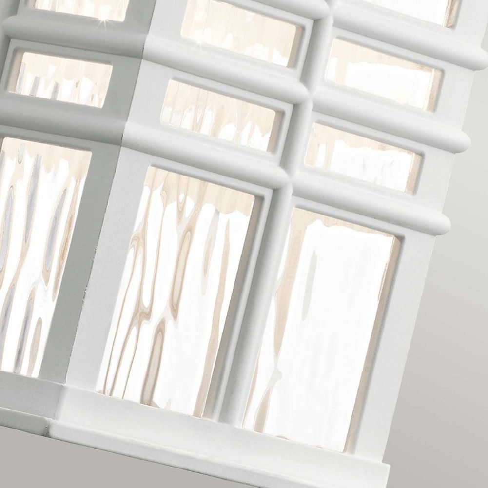 Traditional White 'Kimpton' Garden Wall Light Base