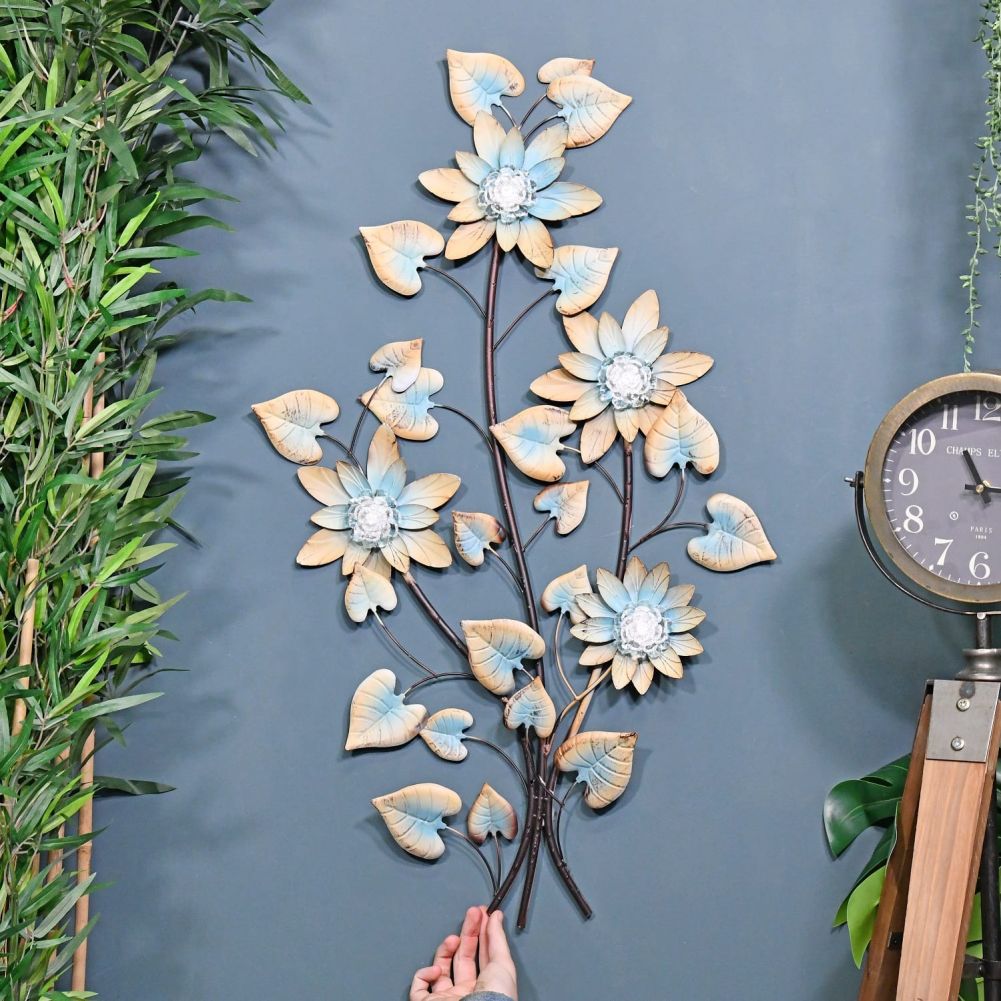 Open Petal Floral Wall Art