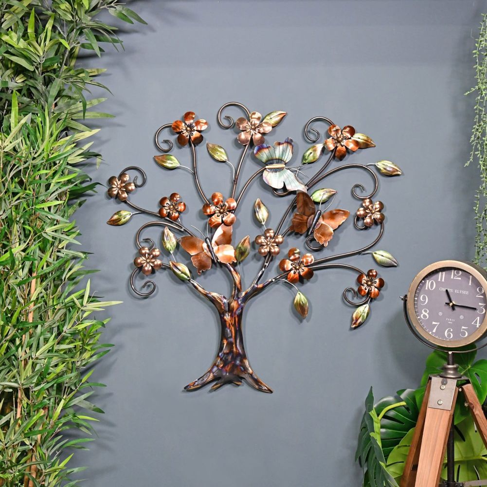 Butterfly Tree Wall Art in situ