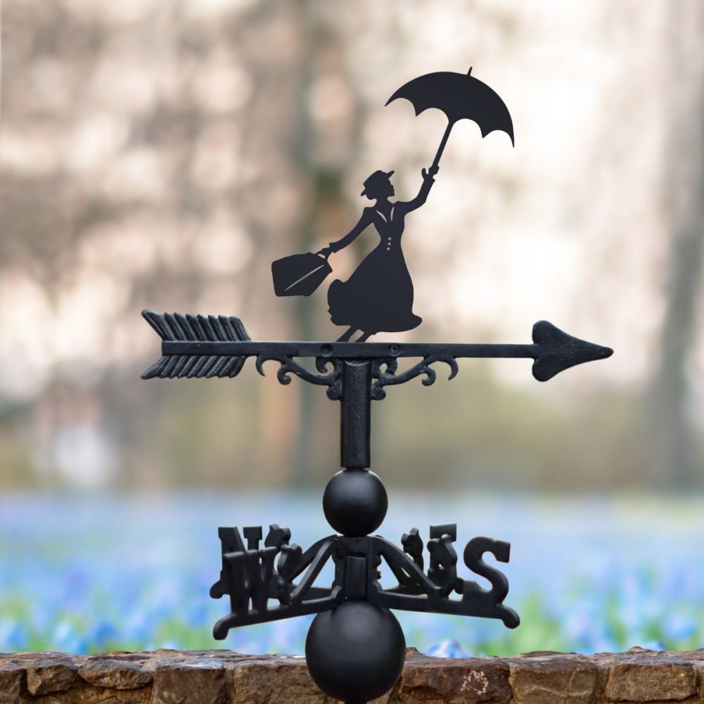 The Forge Mary Poppins Iron Weathervane